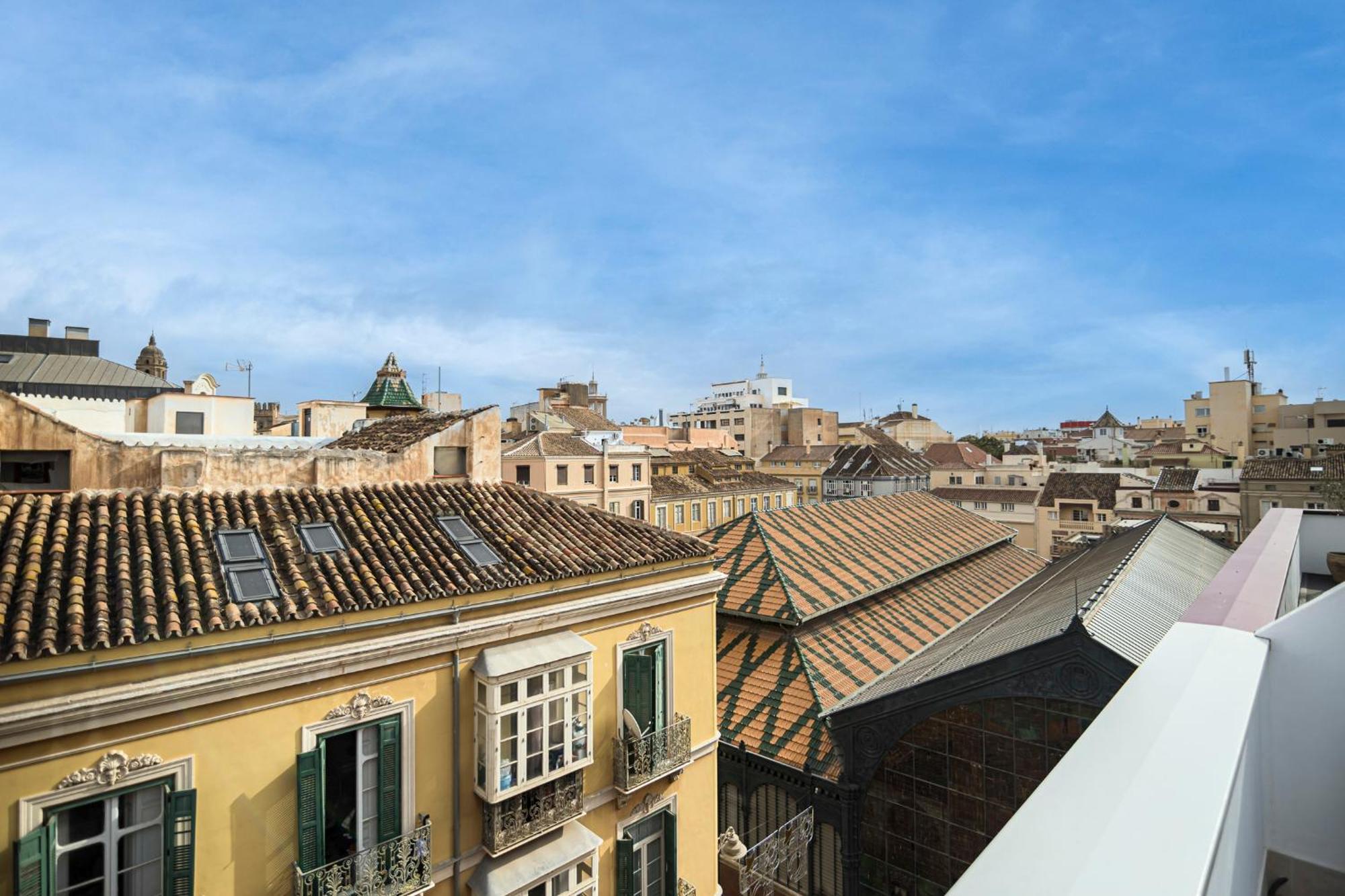 Atarazanas Suite, Atico Con Terraza Màlaga Exteriér fotografie